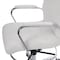 Flash Furniture White LeatherSoft Drafting Chair with Foot Ring GO-2286B-WH-GG - alternate 2